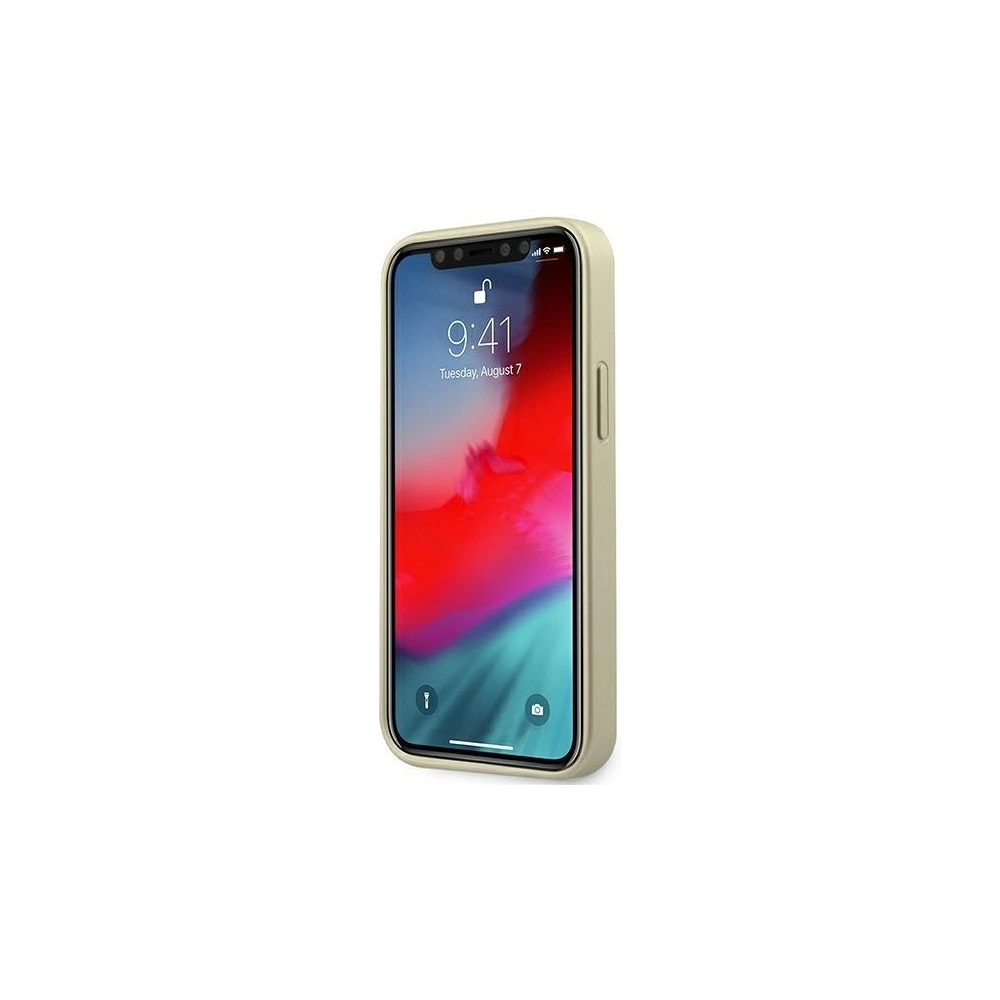 Hurtownia GSM - Guess Apple Case GUHCP12SIGLGO iPhone 12 mini gold/gold Hartschalenetui Iridescent - GUE819GLD - {ean13} - Hurt