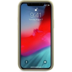 Hurtownia GSM - Guess Apple Case GUHCP12SIGLGO iPhone 12 mini gold/gold Hartschalenetui Iridescent - GUE819GLD - {ean13} - Hurt