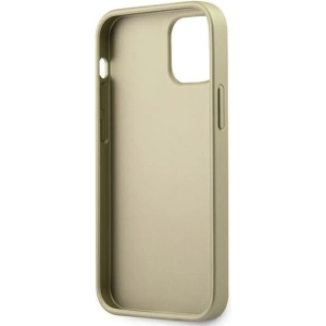 Hurtownia GSM - Guess Apple Case GUHCP12SIGLGO iPhone 12 mini gold/gold Hartschalenetui Iridescent - GUE819GLD - {ean13} - Hurt