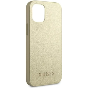 Hurtownia GSM - Guess Apple Case GUHCP12SIGLGO iPhone 12 mini gold/gold Hartschalenetui Iridescent - GUE819GLD - {ean13} - Hurt
