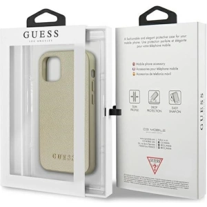 Hurtownia GSM - Guess Apple Case GUHCP12SIGLGO iPhone 12 mini gold/gold Hartschalenetui Iridescent - GUE819GLD - {ean13} - Hurt
