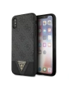 Hurtownia GSM - Etui Guess GUHCPXPU4GHBK Apple iPhone X/XS szary/grey hardcase 4G Triangle Collection - GUE820GRY - {ean13} - Hurt