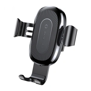 Buy Baseus Wireless Charger Gravity Car Mount Black - 6953156270763 - BSU028BLK - Home Screen