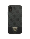Wholesale Guess GUHCPXPU4GHBK Apple iPhone X/XS Sgrey hardcase 4G Triangle Collection - GUE820GRY - {ean13} - Hurt