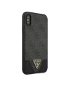 Wholesale Guess GUHCPXPU4GHBK Apple iPhone X/XS Sgrey hardcase 4G Triangle Collection - GUE820GRY - {ean13} - Hurt