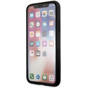 Hurtownia GSM - Etui Guess GUHCPXPU4GHBK Apple iPhone X/XS szary/grey hardcase 4G Triangle Collection - GUE820GRY - {ean13} - Hurt