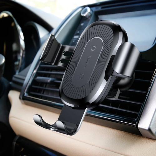 Kup Uchwyt samochodowy z ładowarką indukcyjną Baseus Gravity Car Mount Black - 6953156270763 - BSU028BLK - Home Screen