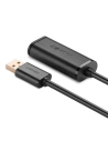 Hurtownia GSM - Kabel przedłużający USB 2.0 UGREEN US121, aktywny, 25m (czarny) - UGR572BLK - {ean13} - Hurt
