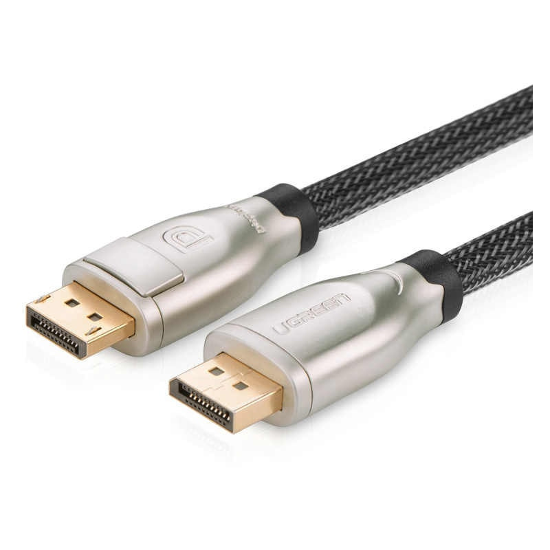 Ugreen Distributor - 6957303831180 - UGR573BLK - UGREEN DP107 DisplayPort 1m cable (black) - B2B homescreen
