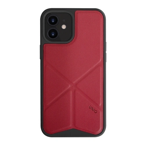 Etui UNIQ Transforma Apple iPhone 12 mini czerwony/coral red