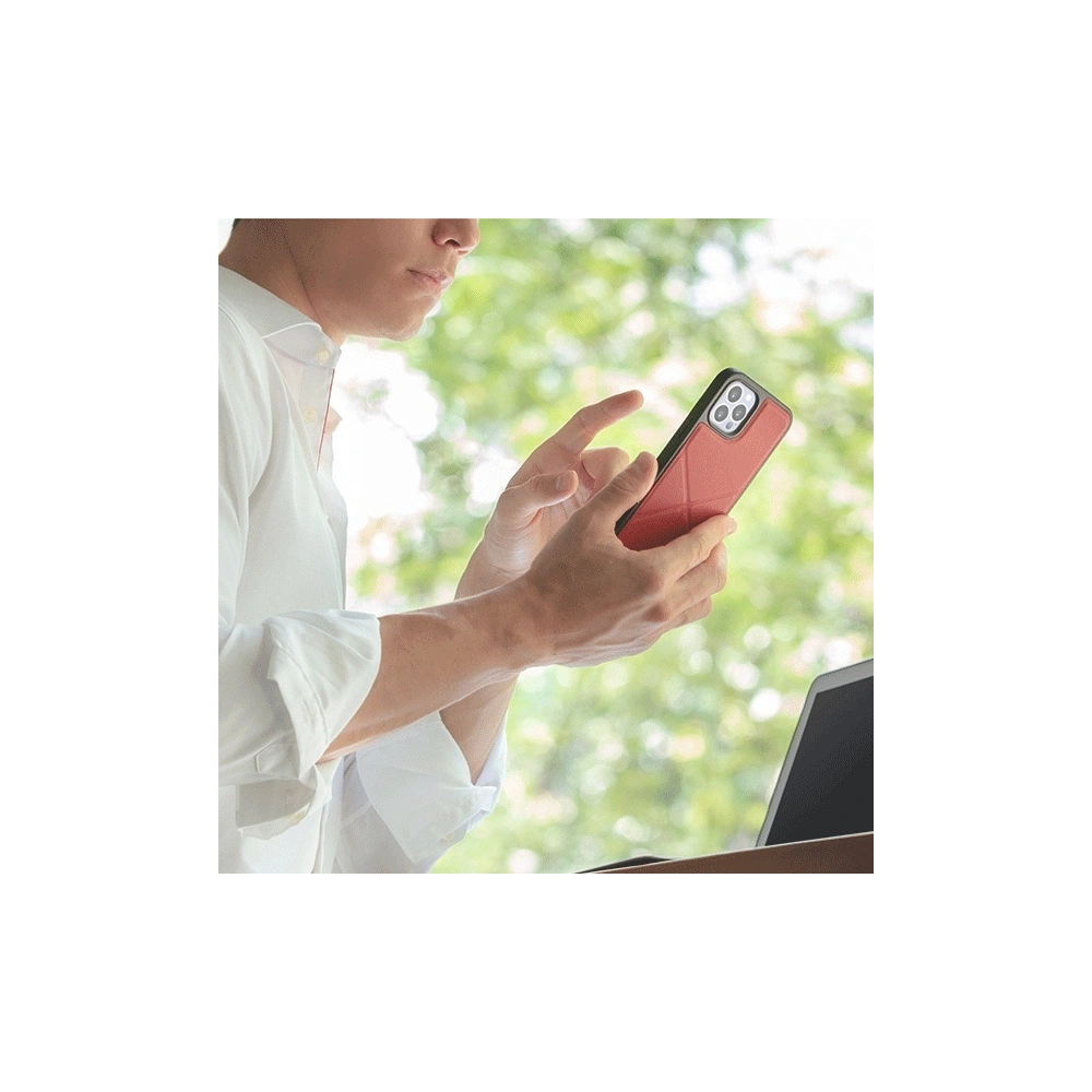 Wholesale UNIQ Transforma Apple iPhone 12 mini coral red - UNIQ287RED - {ean13} - Hurt
