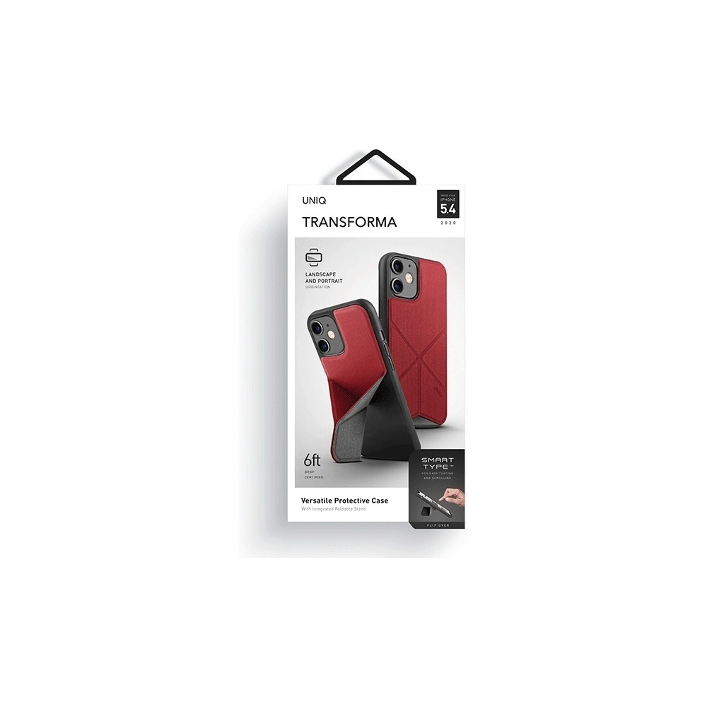 Wholesale UNIQ Transforma Apple iPhone 12 mini coral red - UNIQ287RED - {ean13} - Hurt