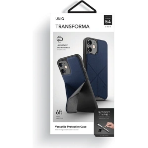 Etui UNIQ Transforma Apple iPhone 12 mini niebieski/electric blue