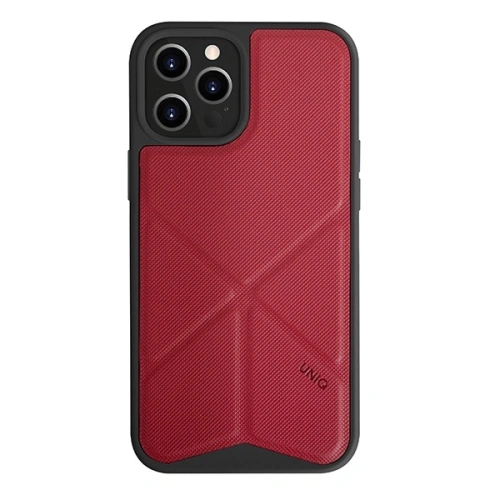 Etui UNIQ Transforma Apple iPhone 12 Pro Max czerwony/red