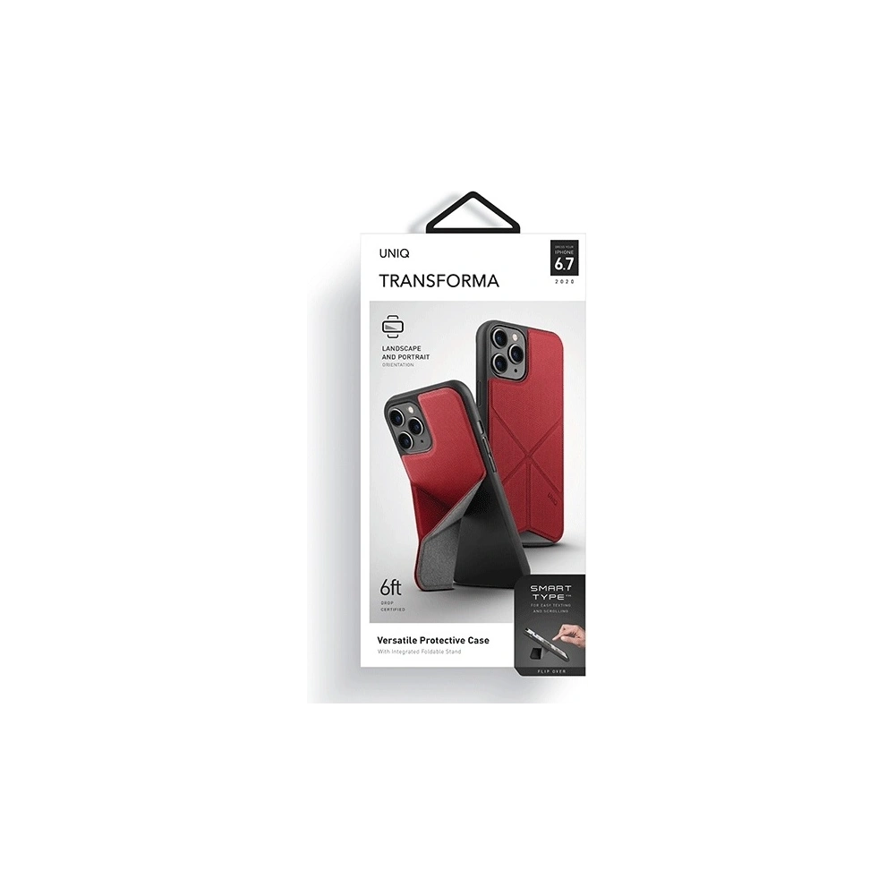 Hurtownia GSM - Etui UNIQ Transforma Apple iPhone 12 Pro Max czerwony/red - UNIQ290RED - {ean13} - Hurt