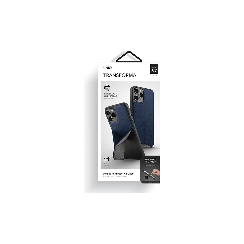 Hurtownia GSM - Etui UNIQ Transforma Apple iPhone 12 Pro Max niebieski/electric blue - UNIQ291BLU - {ean13} - Hurt