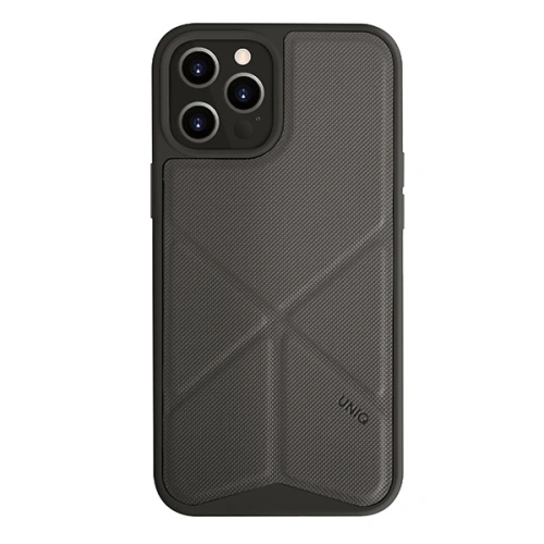 Etui UNIQ Transforma Apple iPhone 12 Pro Max szary/charcoal grey