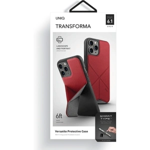 Hurtownia GSM - Etui UNIQ Transforma Apple iPhone 12/12 Pro czerwony/coral red - UNIQ293RED - {ean13} - Hurt