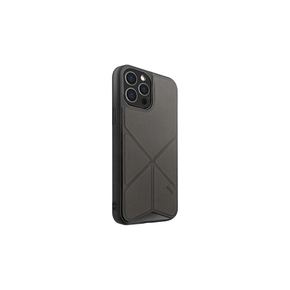 Hurtownia GSM - Etui UNIQ Transforma Apple iPhone 12/12 Pro szary/charcoal grey - UNIQ295GRY - {ean13} - Hurt