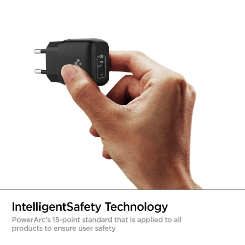 Ładowarka sieciowa Spigen PE2009EU PowerArc ArcStation Pro Wall Charger PD 20W 3A Black