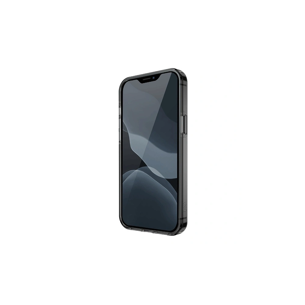 Wholesale UNIQ Clarion Apple iPhone 12 Pro Max vapour smoke Antimicrobial - UNIQ297BLK - {ean13} - Hurt