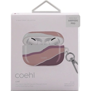 Etui UNIQ Coehl Ciel Apple AirPods Pro różowy/sunset pink