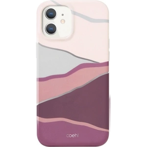 Etui UNIQ Coehl Ciel Apple iPhone 12 mini różowy/sunset pink