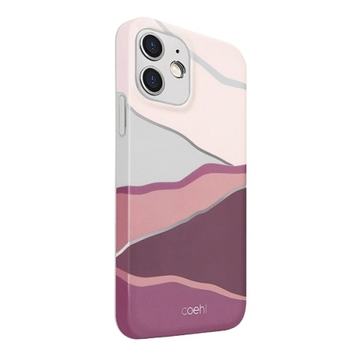 Etui UNIQ Coehl Ciel Apple iPhone 12 mini różowy/sunset pink