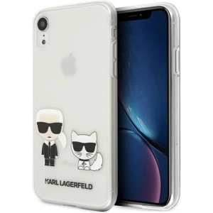 Hurtownia GSM - Etui Karl Lagerfeld KLHCI61CKTR Apple iPhone XR hardcase Transparent Karl & Choupette - KLD430CL - {ean13} - Hurt