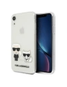 Wholesale Karl Lagerfeld KLHCI61CKTR Apple iPhone XR hardcase Transparent Karl & Choupette - KLD430CL - {ean13} - Hurt