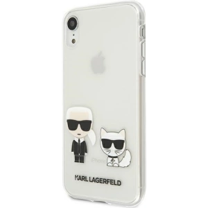 Hurtownia GSM - Etui Karl Lagerfeld KLHCI61CKTR Apple iPhone XR hardcase Transparent Karl & Choupette - KLD430CL - {ean13} - Hurt