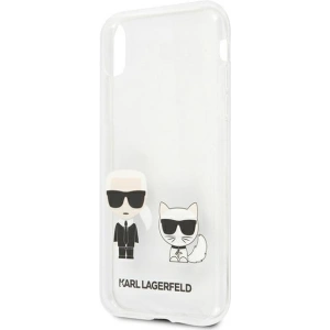 Hurtownia GSM - Etui Karl Lagerfeld KLHCI61CKTR Apple iPhone XR hardcase Transparent Karl & Choupette - KLD430CL - {ean13} - Hurt
