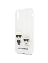 Hurtownia GSM - Etui Karl Lagerfeld KLHCI61CKTR Apple iPhone XR hardcase Transparent Karl & Choupette - KLD430CL - {ean13} - Hurt