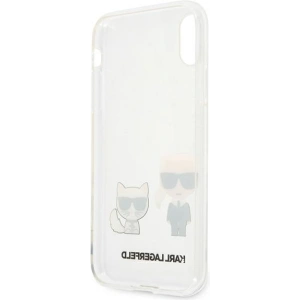 Wholesale Karl Lagerfeld KLHCI61CKTR Apple iPhone XR hardcase Transparent Karl & Choupette - KLD430CL - {ean13} - Hurt
