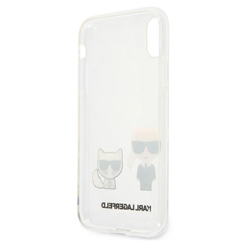 Etui Karl Lagerfeld KLHCI61CKTR Apple iPhone XR hardcase Transparent Karl & Choupette