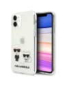 Etui Karl Lagerfeld KLHCN61CKTR Apple iPhone 11 hardcase Transparent Karl & Choupette