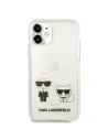 Hurtownia GSM - Etui Karl Lagerfeld KLHCN61CKTR Apple iPhone 11 hardcase Transparent Karl & Choupette - KLD434CL - {ean13} - Hurt