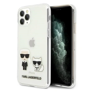 Wholesale Karl Lagerfeld KLHCN65CKTR Apple iPhone 11 Pro Max hardcase Transparent Karl & Choupette - KLD436CL - {ean13} - Hurt