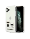 Karl Lagerfeld KLHCN65CKTR Apple iPhone 11 Pro Max hardcase Transparent Karl & Choupette
