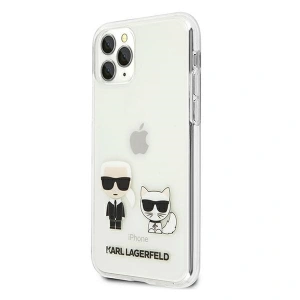 Hurtownia GSM - Etui Karl Lagerfeld KLHCN65CKTR Apple iPhone 11 Pro Max hardcase Transparent Karl & Choupette - KLD436CL - {ean13} - Hurt