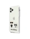 Hurtownia GSM - Etui Karl Lagerfeld KLHCN65CKTR Apple iPhone 11 Pro Max hardcase Transparent Karl & Choupette - KLD436CL - {ean13} - Hurt