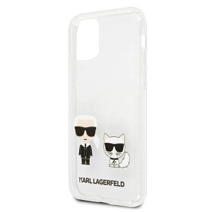 Hurtownia GSM - Etui Karl Lagerfeld KLHCN65CKTR Apple iPhone 11 Pro Max Hardcase Transparent Karl & Choupette - KLD436CL - {ean13} - Hurt