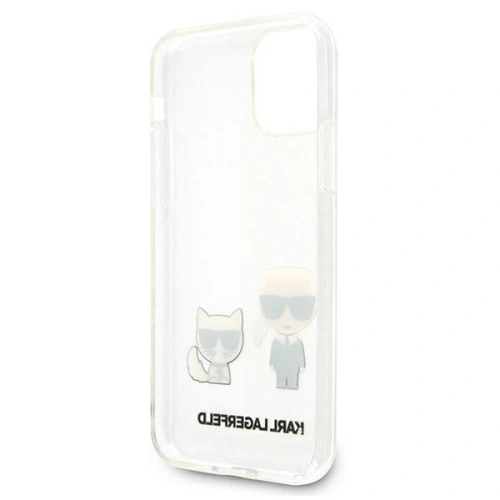 Etui Karl Lagerfeld KLHCN65CKTR Apple iPhone 11 Pro Max hardcase Transparent Karl & Choupette