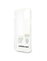 Wholesale Karl Lagerfeld KLHCN65CKTR Apple iPhone 11 Pro Max hardcase Transparent Karl & Choupette - KLD436CL - {ean13} - Hurt