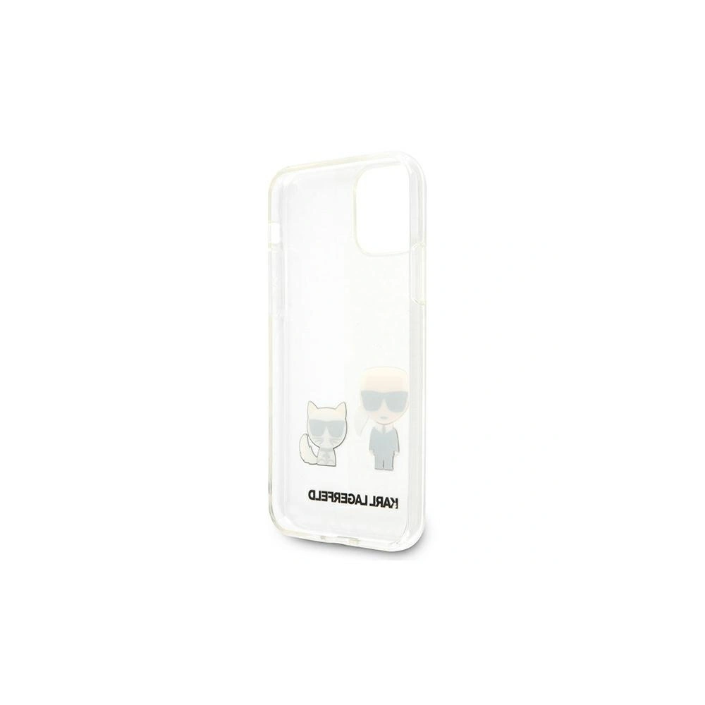 Hurtownia GSM - Etui Karl Lagerfeld KLHCN65CKTR Apple iPhone 11 Pro Max hardcase Transparent Karl & Choupette - KLD436CL - {ean13} - Hurt