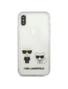 Hurtownia GSM - Etui Karl Lagerfeld KLHCPXCKTR Apple iPhone X/XS hardcase Transparent Karl & Choupette - KLD437CL - {ean13} - Hurt