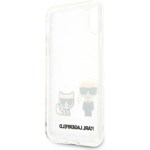 Hurtownia GSM - Etui Karl Lagerfeld KLHCPXCKTR Apple iPhone X/XS Hardcase Transparent Karl & Choupette - KLD437CL - {ean13} - Hurt