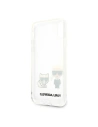 Wholesale Karl Lagerfeld KLHCPXCKTR Apple iPhone X/XS hardcase Transparent Karl & Choupette - KLD437CL - {ean13} - Hurt