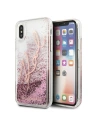 Hurtownia GSM - Etui Karl Lagerfeld KLHCPXTRKSRG Apple iPhone X/XS różowo-złoty/rose gold Glitter Signature - KLD439RS - {ean13} - Hurt