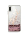 Hurtownia GSM - Etui Karl Lagerfeld KLHCPXTRKSRG Apple iPhone X/XS różowo-złoty/rose gold Glitter Signature - KLD439RS - {ean13} - Hurt
